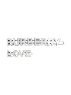 Burberry заколка для волос с логотипом