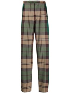 Vivienne Westwood клетчатые брюки строгого кроя