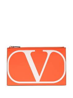 Valentino Garavani клатч с логотипом VLogo