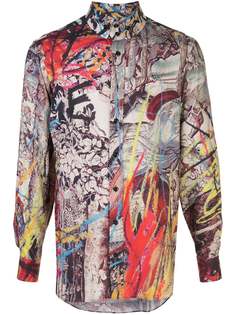 Vivienne Westwood рубашка 2 Button Krall с графичным принтом