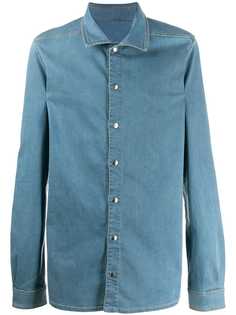 Rick Owens DRKSHDW джинсовая рубашка на кнопках