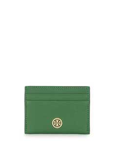 Tory Burch картхолдер Robinson с металлическим логотипом