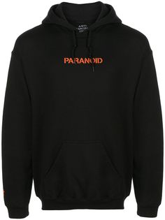 Anti Social Social Club худи Paranoid с принтом