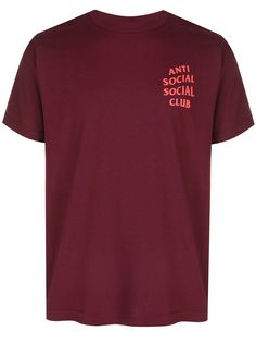 Anti Social Social Club футболка с логотипом