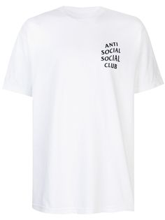 Anti Social Social Club футболка с логотипом