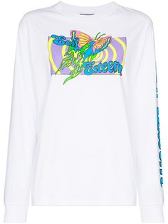 Ashley Williams футболка с принтом Self-Esteem и длинными рукавами