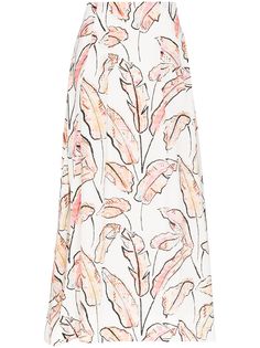 Roland Mouret юбка миди Tolima с цветочным принтом