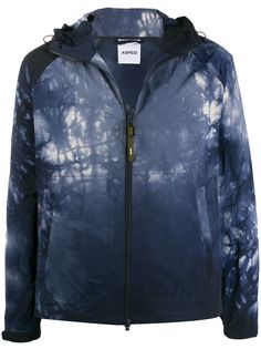 Aspesi куртка с принтом тай-дай