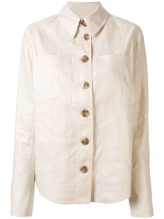 Lee Mathews жакет-рубашка на пуговицах