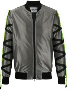 Iceberg бомбер с эффектом металлик