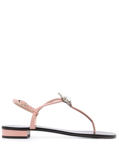 Giuseppe Zanotti босоножки с кристаллами