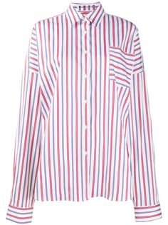 Ermanno Scervino рубашка оверсайз с узором