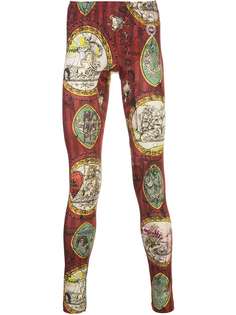 Vivienne Westwood легинсы Baseball с принтом