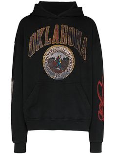 Rhude худи Oklahoma с принтом