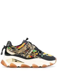 Kurt Geiger London кроссовки в технике пэчворк