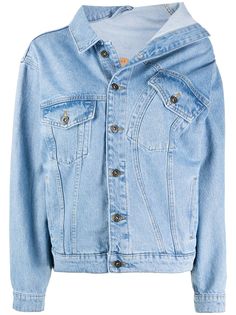 Y/Project куртка с асимметричным воротником