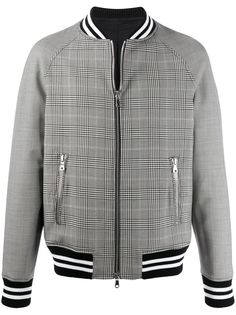 Balmain бомбер в клетку Prince of Wales