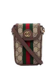 Gucci мини-сумка Ophidia с узором GG Supreme