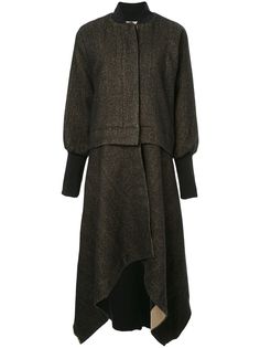 Uma Wang пальто с асимметричным подолом
