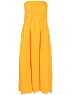 Nina Ricci платье макси с плиссировкой