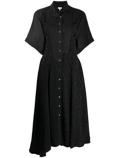Loewe платье-рубашка с принтом