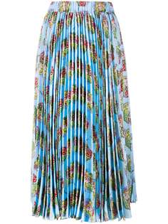 La DoubleJ плиссированная юбка миди Athena