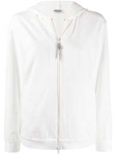 Brunello Cucinelli декорированное худи на молнии