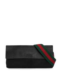 Gucci Pre-Owned сумка на плечо с отделкой Web