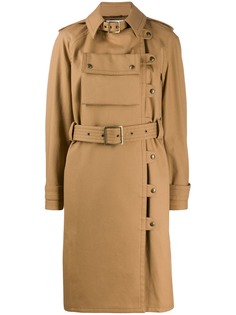 Courrèges тренч с поясом и карманом