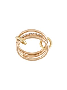 Spinelli Kilcollin кольцо Sonny из розового золота с бриллиантами