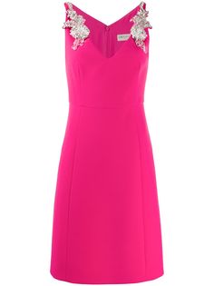 Emilio Pucci платье с отделкой на плечах
