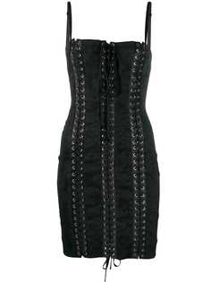 Dolce & Gabbana жаккардовое платье-корсет