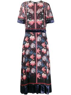 Liberty London платье Tigerlilly с оборками на подоле