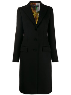 Dolce & Gabbana однобортное приталенное пальто