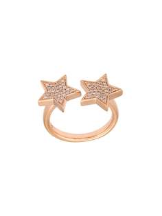 ALINKA кольцо Stasia из розового золота с бриллиантами