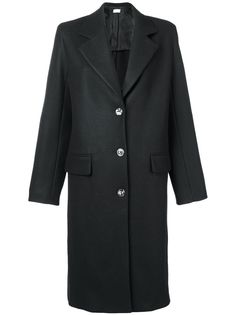 The Row однобортное пальто средней длины