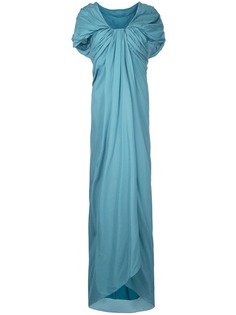 Paule Ka длинное платье с драпировкой
