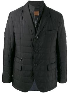 Corneliani многослойный стеганый пиджак