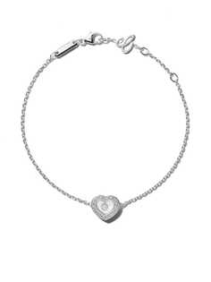 Chopard браслет Happy Diamonds Icons из белого золота с бриллиантами