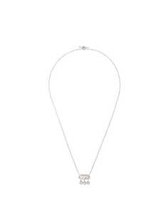 Cathy Waterman rose cut black and white diamond necklace