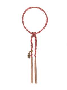 Carolina Bucci 18kt rose gold Lucky Bracelet with Baby Girl Charm