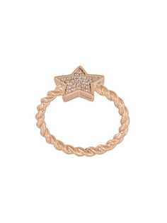 ALINKA кольцо Stasia из розового золота с бриллиантами