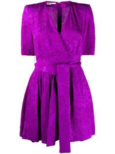 Stella McCartney жаккардовый ромпер с цветочным узором