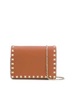 Valentino Garavani мини-сумка Rockstud на цепочке
