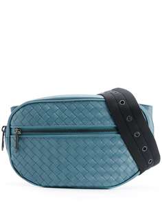 Bottega Veneta поясная сумка с плетением Intrecciato