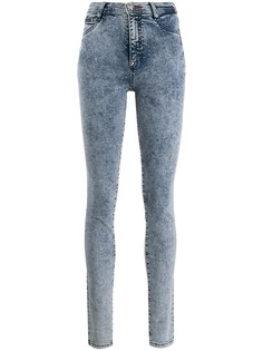 Philipp Plein джеггинсы с завышенной талией
