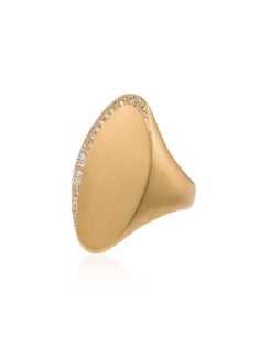 Jade Trau кольцо Adele из желтого золота с бриллиантами