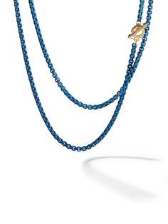 David Yurman колье DY Bel Aire из желтого золота и стали
