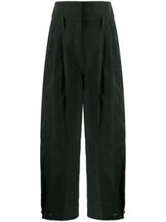 Givenchy укороченные брюки карго с завышенной талией