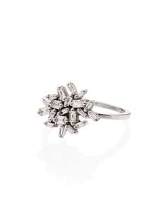 Suzanne Kalan золотое кольцо Cluster с бриллиантами